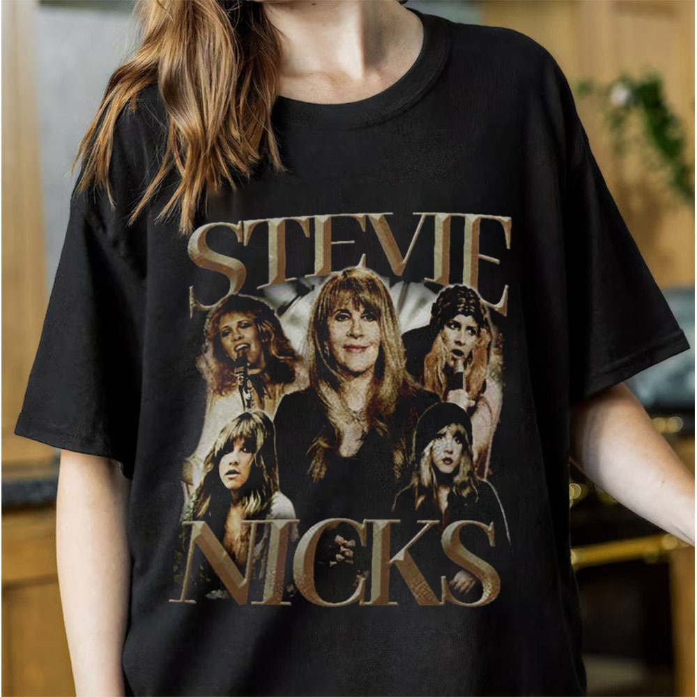 Stevie Nicks 90s Bootleg Shirt Stevie Nicks Tour Fan Gift Tee Shirt
